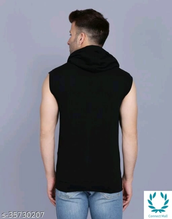 Men's Casual Hooded Tshirt - L